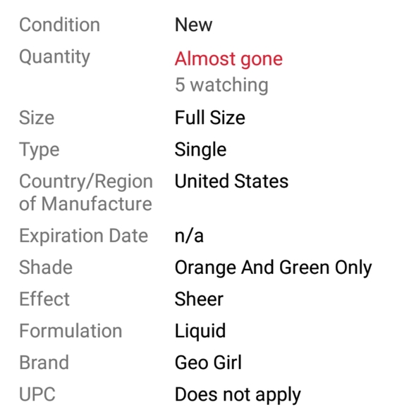 Geo Girl Lip Gloss(2)2/$10 - Picture 2 of 2